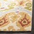 thumbnail image 3 of SAFAVIEH Chelsea Landen Southwestern Wool Runner Rug, Ivory/Multi, 2'6" x 10', 3 of 9