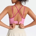 thumbnail image 3 of Xucatan High Impact Sports Bras for Women, Double Shoulder Shockproof Yoga Top, Breathable Full Coverage Support for Fitness Training Gift, 3 of 6