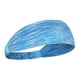 thumbnail image 2 of Diademas deportivas elásticas, transpirables, antideslizantes y con absorción de humedad. Azul, 2 of 8