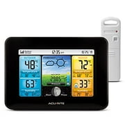 AcuRite 02077 Color Weather Station Forecaster with Temperature