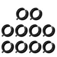 thumbnail image 1 of Minimal Hoop Earrings Small Earrings Piercing Jewelry Small Hoop Earrings--2--Black--Product code 69140 2 Black, 1 of 4