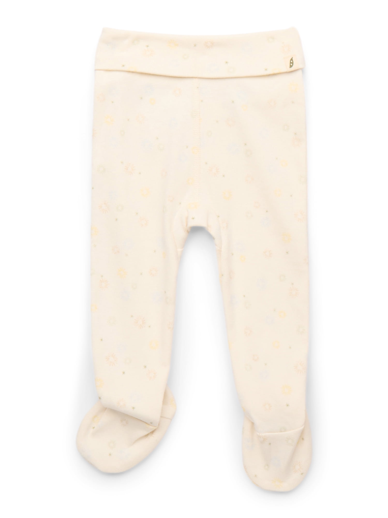 easy-peasy Baby Girls 5-Piece Organic Cotton Pajama Set – Sleeper, Bodysuit, Footed Pants, Hat & Blanket, Sizes 0M–9M