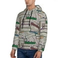thumbnail image 2 of Hoodies for Men - funny cute gnomes books Long Sleeve Comfrt Men'S Fashion Hoodies & Sweatshirts, Sweatshirts for Men Hoodies Pullover Clothing Clothes with Pouch, 2 of 7