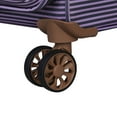thumbnail image 4 of it luggage Beach Stripes 34" Softside Checked 8 Wheel Spinner, Pink, 4 of 4