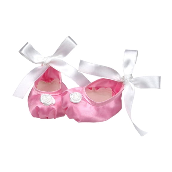 Zapatos de ballet para muñecas de 18 pulgadas CUTICAT Moda Rosa