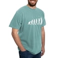 thumbnail image 4 of CafePress - Evolution Golf - Mens Comfort Colors Shirt, 4 of 5