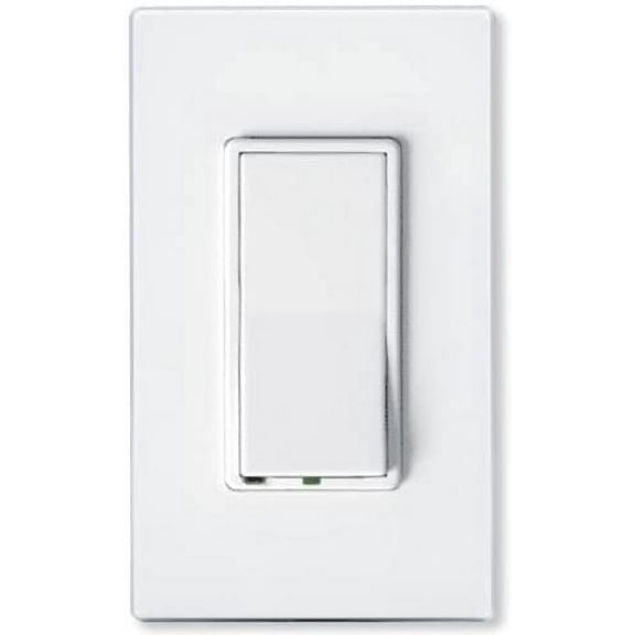 Leviton HCM10-1SW DHC 1000withVA 750W MLV 120-Volt AC 60Hz Scene-Capable Dimming, Single-Pole 3-Way or More Switch Receiver with LED, White