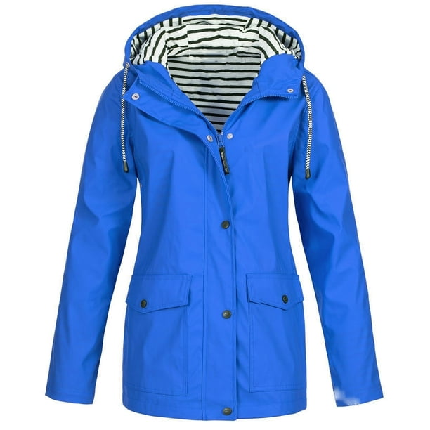 Chaqueta impermeable softshell para mujer, transpirable, plegable, ligera y de transición, con capucha para primavera, otoño, senderismo, trekking y ciclismo.