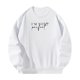 thumbnail image 1 of Sudadera de cuello redondo para mujer, suéteres de cuello redondo de ajuste relajado de invierno para desplazarse XL, 1 of 7
