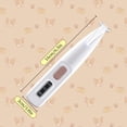 thumbnail image 5 of Electric Dog Clippers with LED Light - Cordless,Low Noise,Rechargeable Multi-Purpose Trimmer for Dogs,Paws,Ears,Face & Rump, 5 of 6