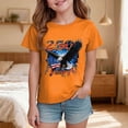 thumbnail image 2 of UngA 250 Years America Shirt Toddler Boys Girls American Flag Shirts 4th of July Tshirt Kids USA Patriotic Tee Independence Day Outfit 2-14 Years,Orange, 2 of 5