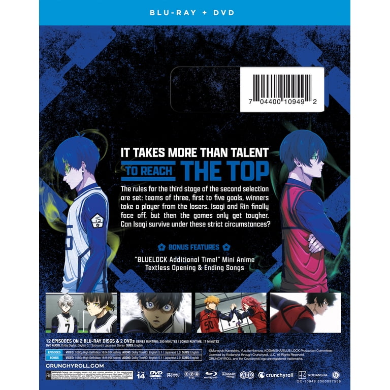 Bluelock - Part 2 - (BD/DVD CrunchyRoll Drama, Sports) - Walmart.com