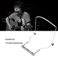 thumbnail image 1 of Harmonica Neck Holder, Soft Tubes Harmonica Holder, Freely Regulate For 10 Holes Harmonicas Beginner, 1 of 8