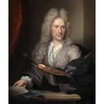 thumbnail image 2 of Arnold Boonen 20x23 Gold Ornate Framed and Double Matted Museum Art Print Titled - Portrait of Jan Van Huysum (C. 1720), 2 of 4
