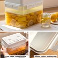 thumbnail image 4 of Food 5L Fermentation Storage Container Leakproof with Sealed Lid Portable Handle Safe Pickle Fermentation Container, 4 of 7