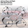 thumbnail image 1 of 4X Front Rear Left Right ABS Speed Sensor for Toyota Hilux Viii Pickup 2015+, 1 of 12