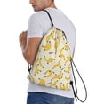 thumbnail image 3 of Bingfone Banana Drawstrings Backpacks Bags For Men Women Gym Drawstrings Bag, 3 of 9