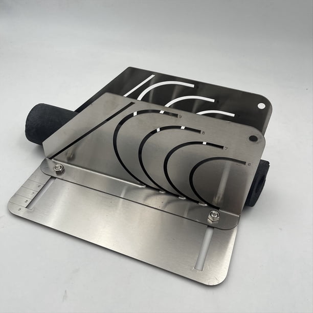 Cortador de Tubos de Aislamiento de Caucho de 45°, Herramienta Cortadora de Tubos de Espuma, Accesorio de Corte de Aislamiento Ajustable, Guía de Corte de Tubos S
