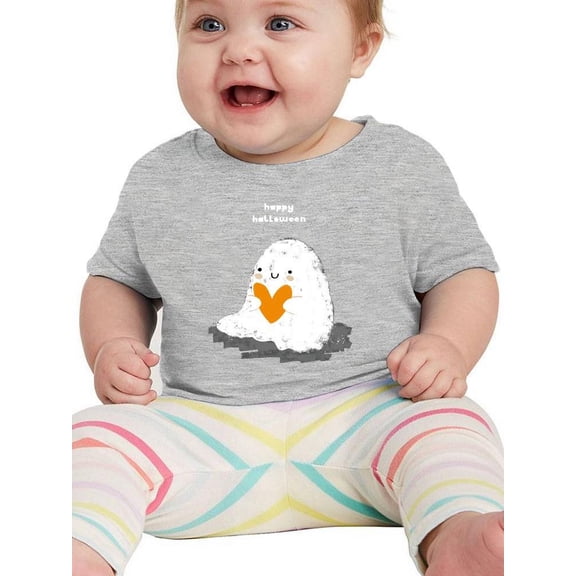 Little Lovely Ghost T-Shirt Infant -Image by Shutterstock,  18 Months