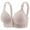 Light Pink, variant on Bras for Women Wireless Support Lift Front Closure Seamless Bra Push Up Comfy Bralette Bra for Seniors Black,40