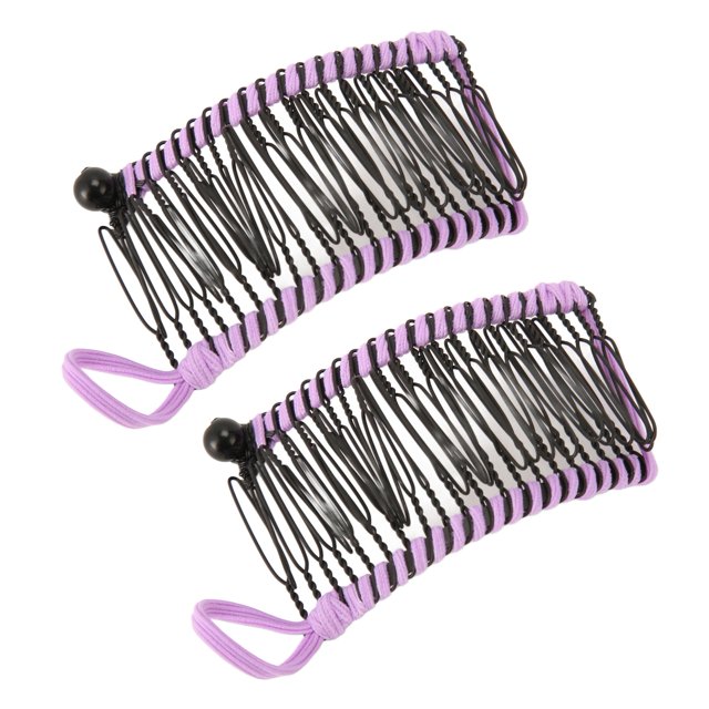 Pinces à Cheveux Banane, Facile à Utiliser Pince à Cheveux Banane Extensible Peigne à Clincher à la Mode Différents Cheveux Style Pince à Queue de Cheval Accessoire pour les Femmes Épais Cheveux Bouclés Ondulés