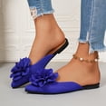 thumbnail image 2 of SBYOJLPB Women's Sandals Fashionable Sandals Casual Mules Spring And Summer Round Toe Flat Sandals Shoes, 2 of 9
