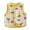 Yellow, variant on NIEWTR Baby Boys Girls Fleece Vest Button Down Sleeveless Jacket Cute Kids Fall Winter Waistcoat Outerwear with Pocket