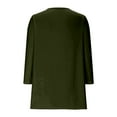 thumbnail image 6 of SonxaHe Big Girls Sweaters Stylish Long Sleeve Cardigan with Pocket Kids Soft Comfy School Outdoor Sweater Green,Sized 13-14, 6 of 6