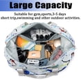 thumbnail image 3 of OUSITAID Sac de Week-End pour Femmes Sac de Voyage Extensible Imperméable avec Compartiment pour Chaussures, 3 of 6