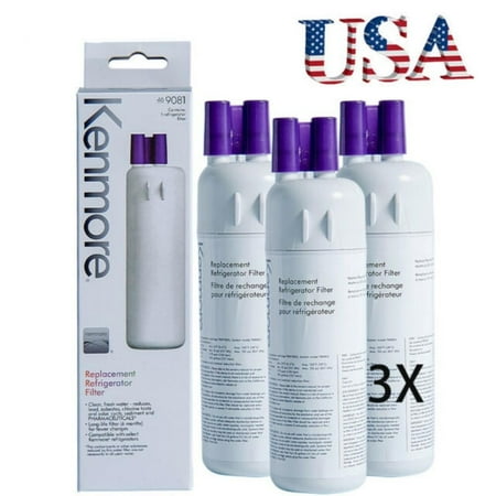 

Replacement Refrigerator Water Filter 46-9081 46-9930 3 PACK