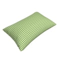 thumbnail image 3 of Balery Green Gingham Bedding Queen Pillow Cases - Envelope Closure - Soft Brushed Microfiber Fabric - Shrinkage and Fade Resistant Pillow Cases-14"x20", 3 of 9