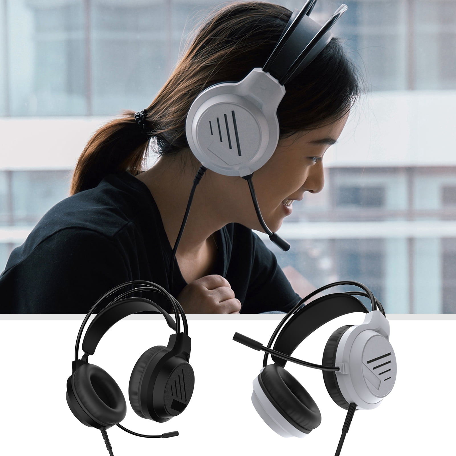 Extending Play time Over Ear Headphones Versatile Headphones ABS Excellent Headphones for Music Enthusiasts On The Go