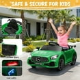 thumbnail image 5 of UBesGoo 12V Licensed Mercedes-Benz Electric Ride On Cars Toys for Kids, Power Wheels with Parent Remote Control, Green, 5 of 9