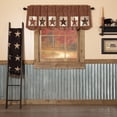 thumbnail image 4 of VHC Brands Abilene Country Independence Day Appliqued Patch Block and Star Valance 20x72, 4 of 4