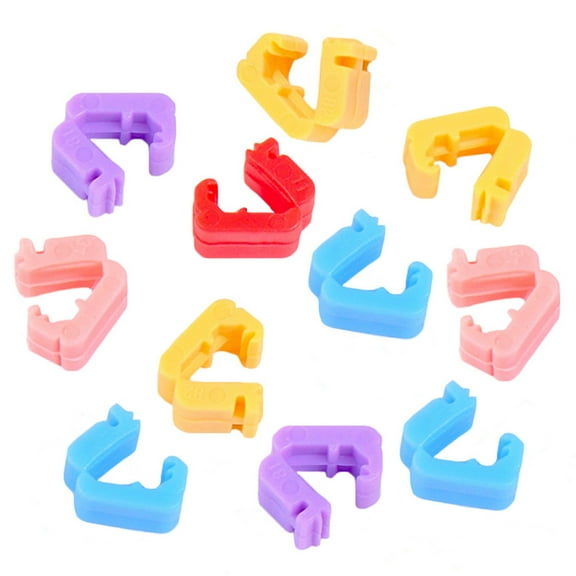Raindrops 200Pcs Assorted Color Plastic Balloon Sealing Clips for Wedding Birthday Party Decorations