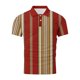 thumbnail image 3 of Mens Manga Corta Botón Abajo Camisas con Bolsillo Pulover Botón de Impresión de la Camisa de Solapa de Poliéster Cuello de Vuelta, Blusa Casual para Hombres, 3 of 5