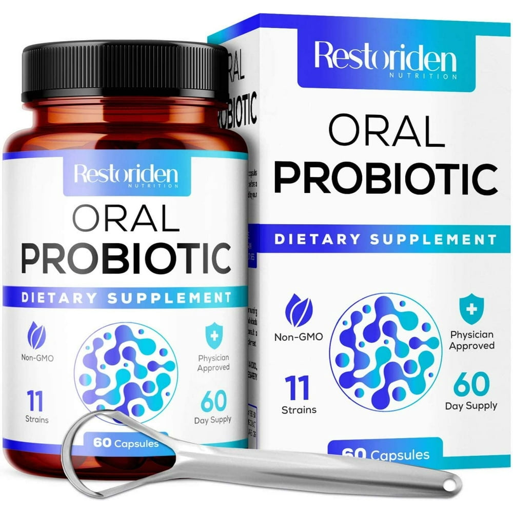 Restoriden Dental Probiotic 11 Live Probiotic Strains, Digestive