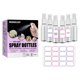 thumbnail image 1 of Botella de spray WOODSLEEP WOODSLEEP, 6 uds., 50ml, botellas pulverizadoras transparentes, práctico, portátil, buen sellado, sin fugas, niebla fina con etiqueta, fácil identificación WOODSLEEP Botella de spray, 1 of 7