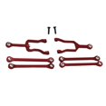thumbnail image 1 of 6 piezas Linke Rod Servo enlaces para  4x4 accesorio de repuesto rojo perfke varilla de enlace del coche rc, 1 of 9