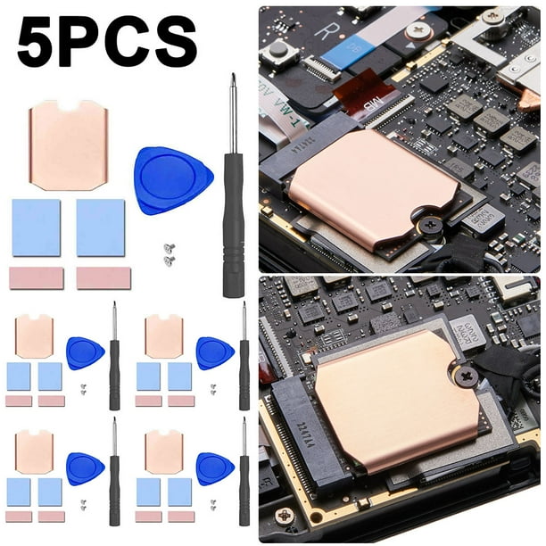 Disipador Calor SSD Antioxidante Del Radiador Del Enfriador Calor Cobre para Steam Deck M.2 2230 SSD