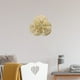 thumbnail image 4 of USHOBE De Pared Metal Dorado Floral 3D Para Estilo Moderno, 4 of 6