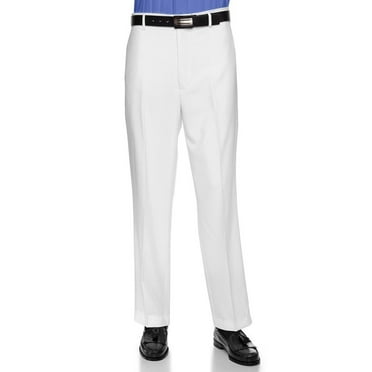 RGM Men's Flat Front Traditional Fit Dress Pant
