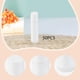 thumbnail image 4 of 50 tubos de labios cosméticos de 5,5 g, redondos, vacíos, con cierre giratorio, mini contenedores para labios. blanco, 4 of 5