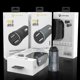 thumbnail image 2 of Cargador de coche USB 2 puertos de carga rápida y Qc 3.0 Cargador de coche rápido inteligente de doble puerto Adaptador de coche USB para Iphone, Samsung, Motorola, Lg Feliz Sencillez, 2 of 5