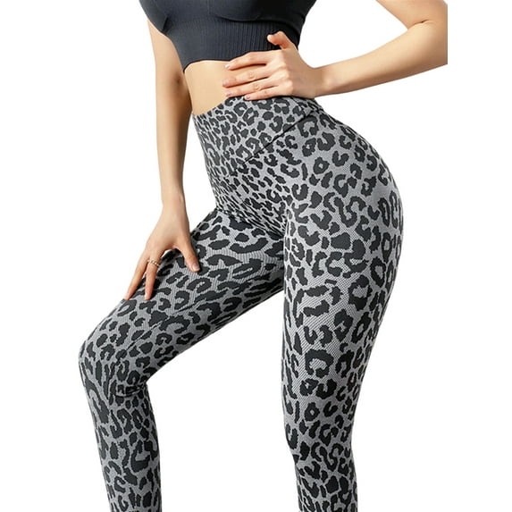 FASHIONWT Women Hip Lift Stretch Skinny Leggings Zebra High Waist Jeggings