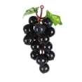 thumbnail image 2 of Outdor Realistic Grape Bunch Desktop Ornament Decorative Faux Fruit Display For Home Kitchen Centerpiece, 2 of 4