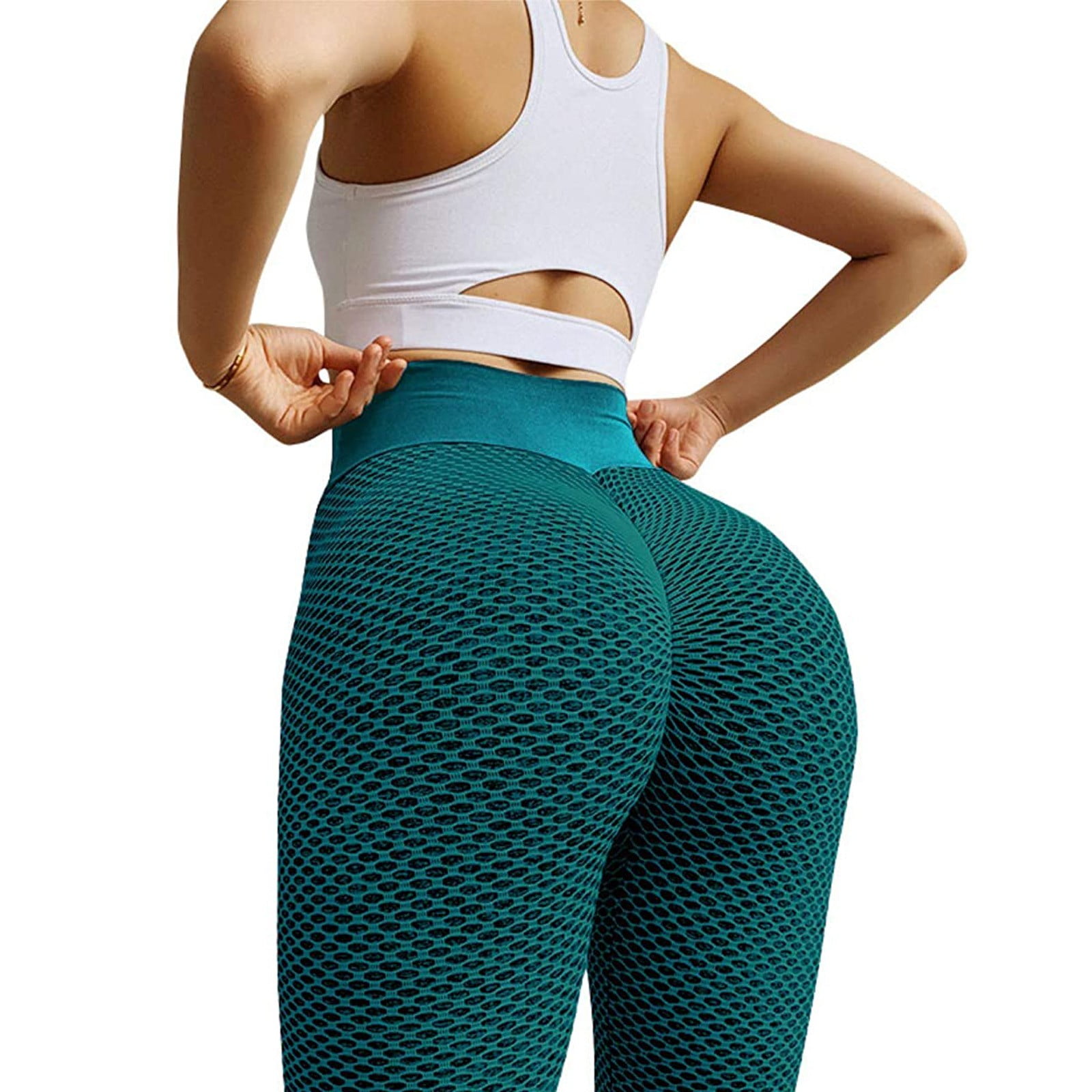 High Waist Shorts Butt Lift Scrunch Yoga Pants Tiktok Women Push up Leggings USA 