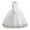 White, variant on Ymyiu Girls Flower Girl Dress Girls Dress One Shoulder Formal Ruffle Trim Birthday Party Dresses with Belted Pockets Size 14-15 Years (Red,14-15 Years)
