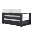 thumbnail image 3 of Tahoe Modular Left-Facing Loveseat in Gray White, 3 of 8
