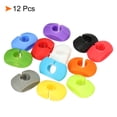 thumbnail image 3 of Marcadores de copa de vino de Silicona Unique Bargains 8mm/0,31'ID Multicolor 12 paquete, 3 of 5